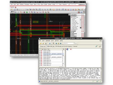 RVE integration with Layout and Schematic