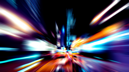 abstract image illustrating speed