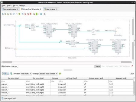 Tessent FastScan screenshot