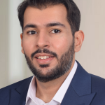 Portrait photograph of Khalid Teama