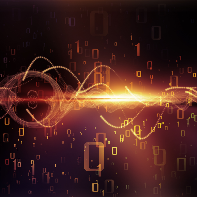 Abstract illustration of simulation waveforms