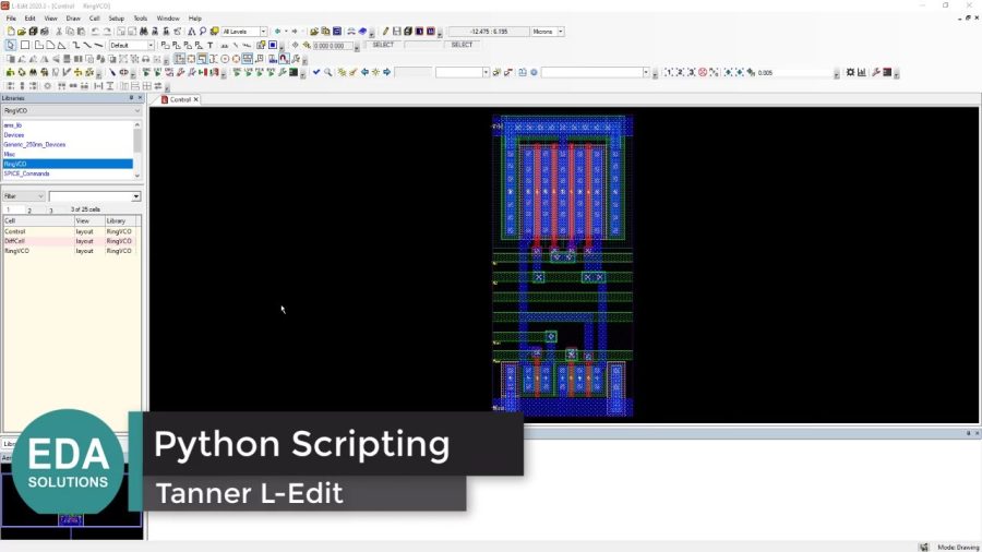 Python scripting in L-Edit | EDA Solutions