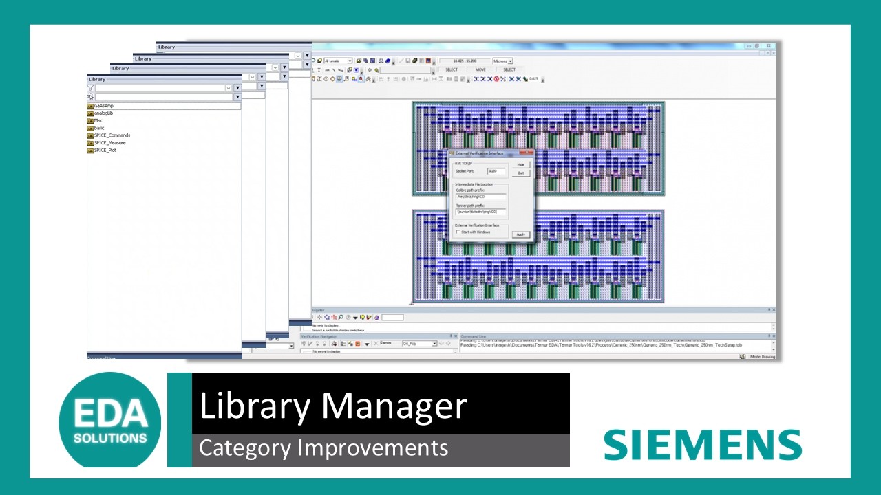 Category improvements in library manager – Custom IC 2025.4 | EDA Solutions